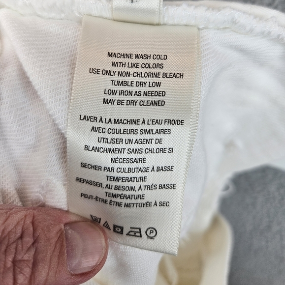 We The Free Womens Spring White Loving Good Vibrations Bootie Shorts Sz 25 - Picture 13 of 13